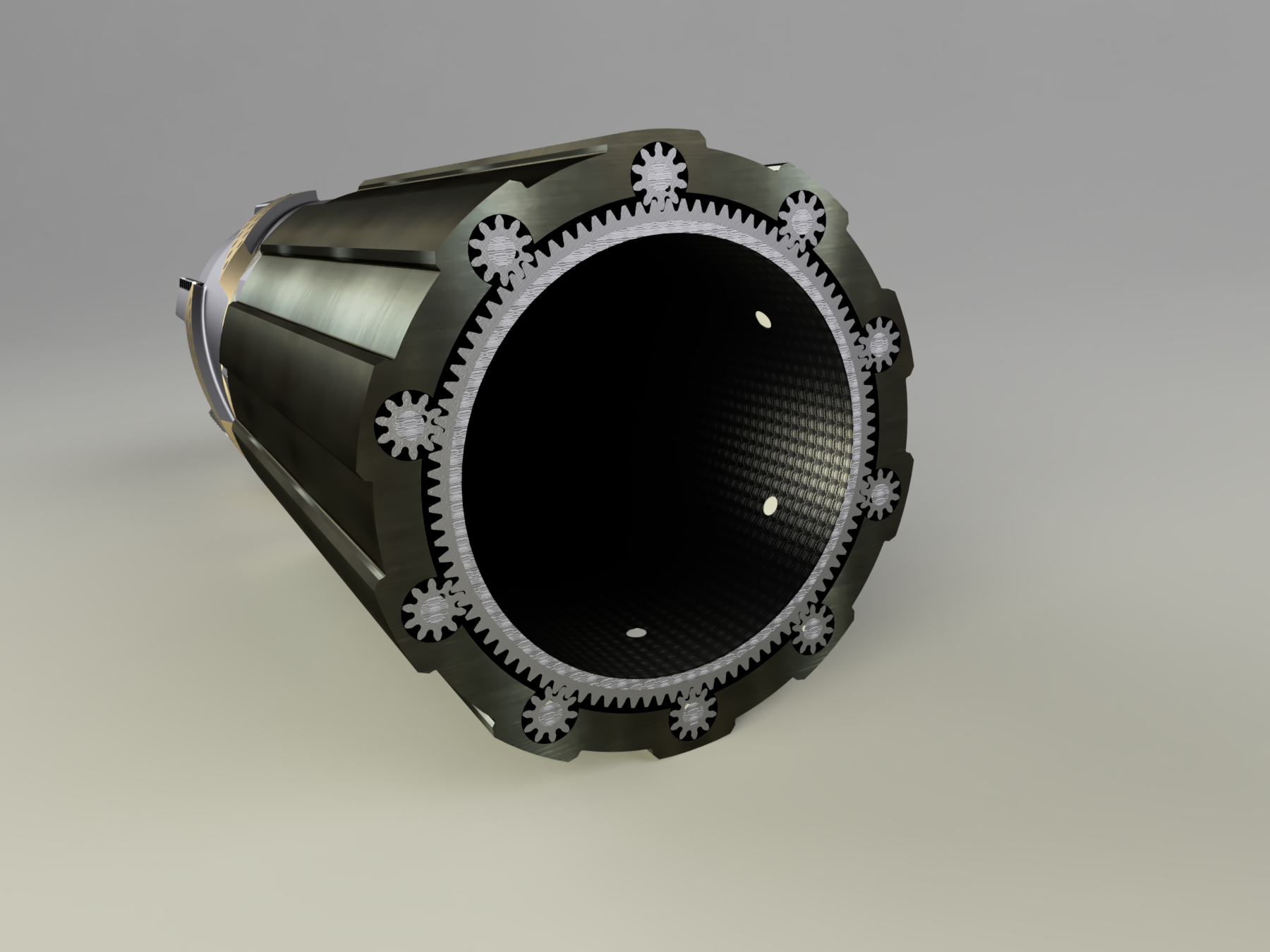 Hardware render closeup